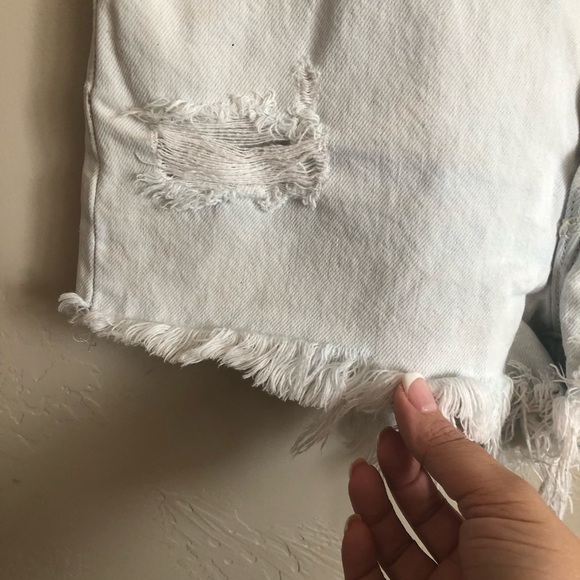 Levi’s 501s Exposed Button Fly Denim Shorts - Picture 7 of 12